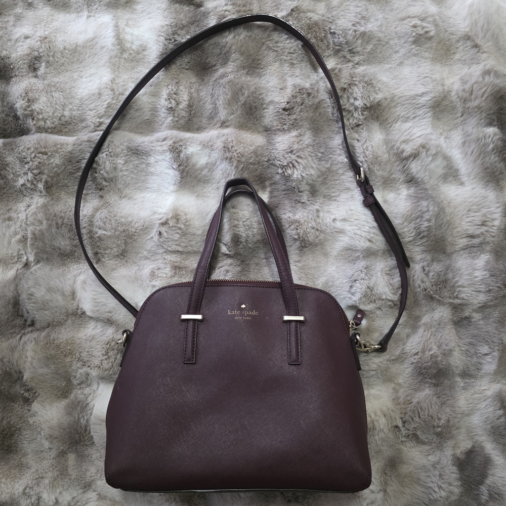 Kate Spade Burgundy Hand Bag